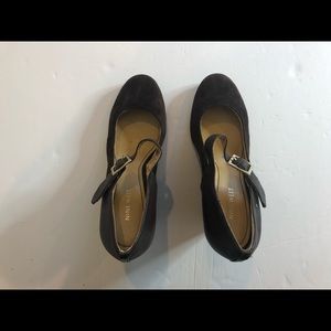 NWOT Nine West brown suede Mary Janes